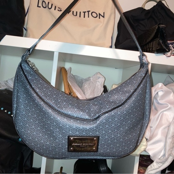 Pierre balmain Paris crescent hobo bag - Picture 2 of 16